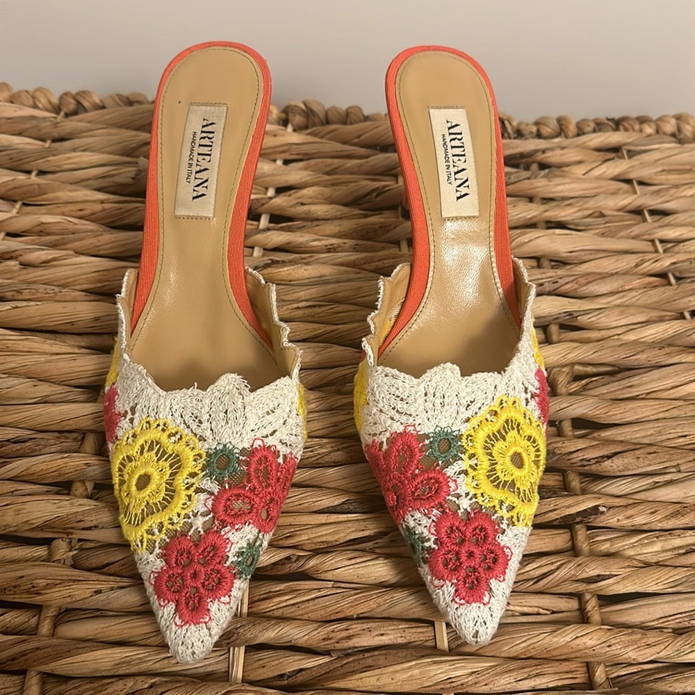 Arteana mult color mules